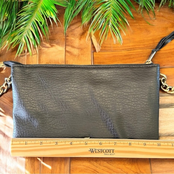 JUICY COUTURE Black Crossbody Bag w/ Gold-Tone Details - Picture 13 of 15